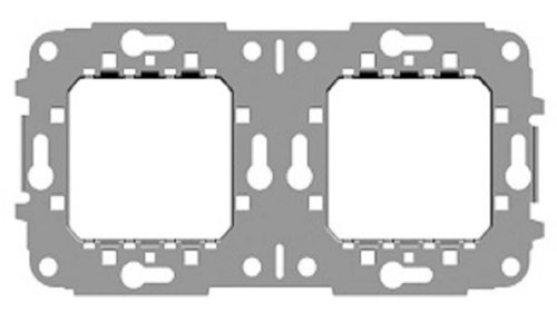 Суппорт ABB Niessen Zenit 2-м. 4 мод. без монтажных лапок N2272.9 картинка